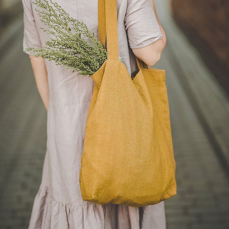 EcoCarry™ | Linen Tote & Shopper Bag - Your Green Shopping Bag for Everyday!