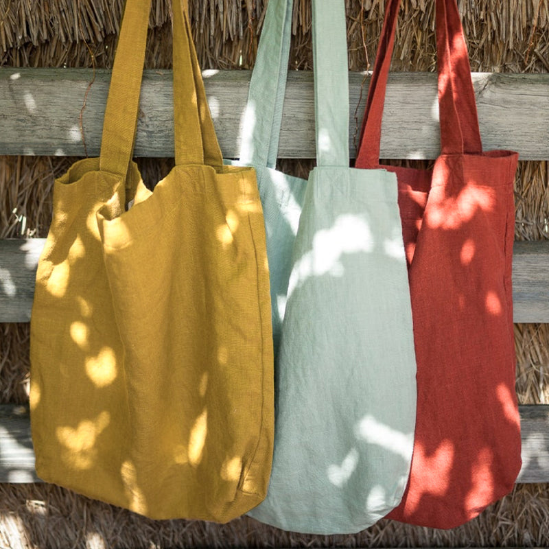 EcoCarry™ | Linen Tote & Shopper Bag - Your Green Shopping Bag for Everyday!