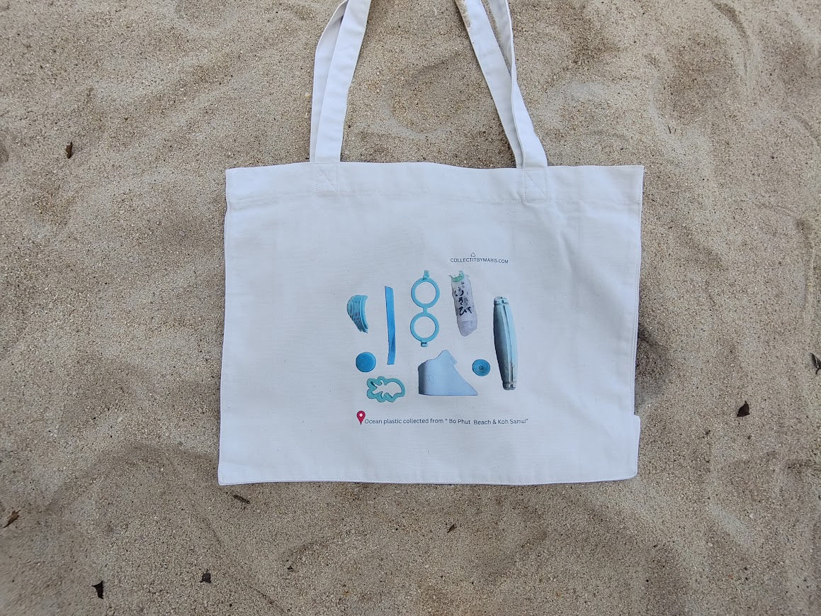 EcoCollected™ | Bo Phut Beach Large Tote Bag Your Stylish Shopping Mate & Beach Friend!