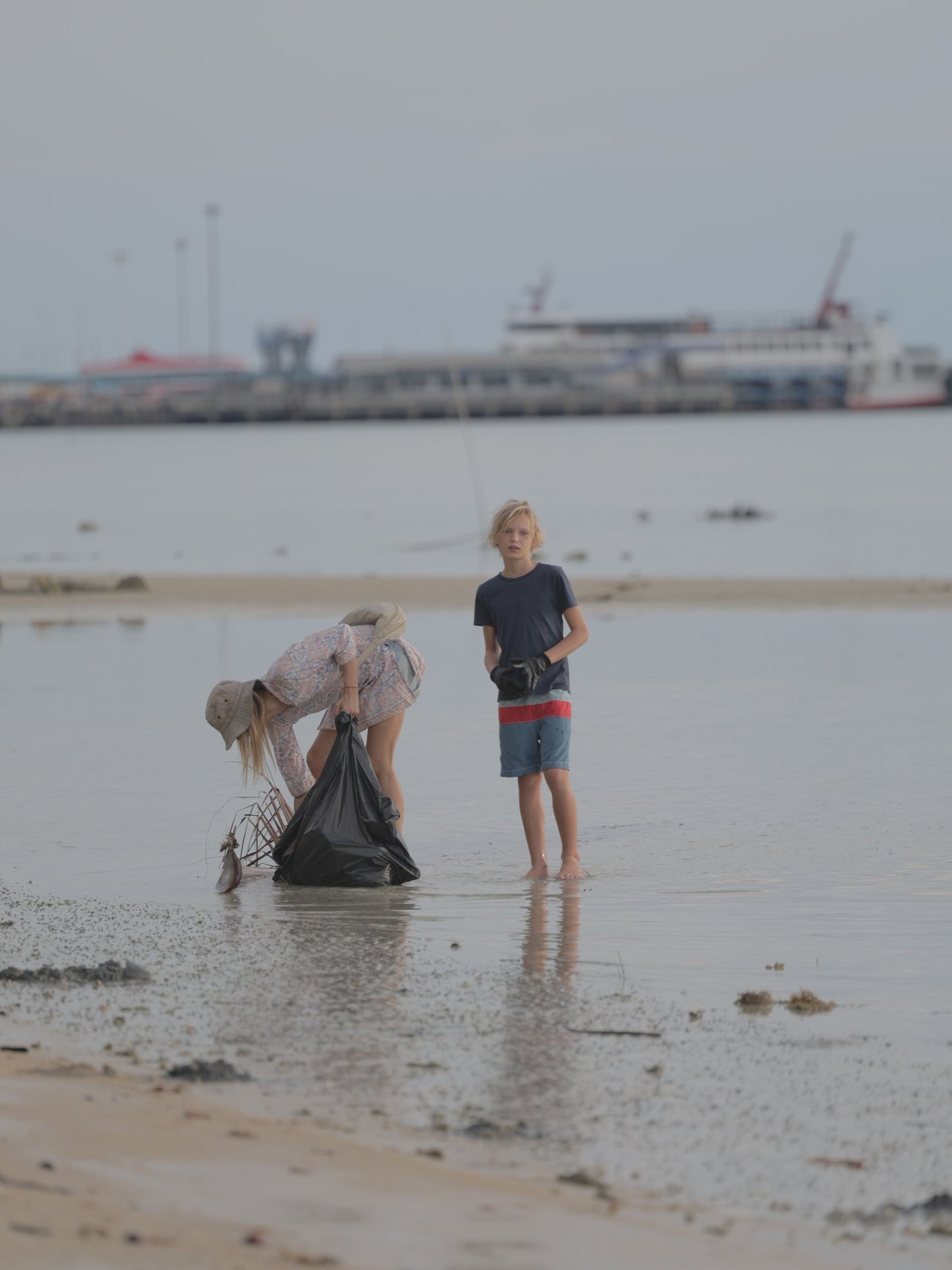 EcoCollected™ | Bo Phut Beach Large Tote Bag Your Stylish Shopping Mate & Beach Friend!