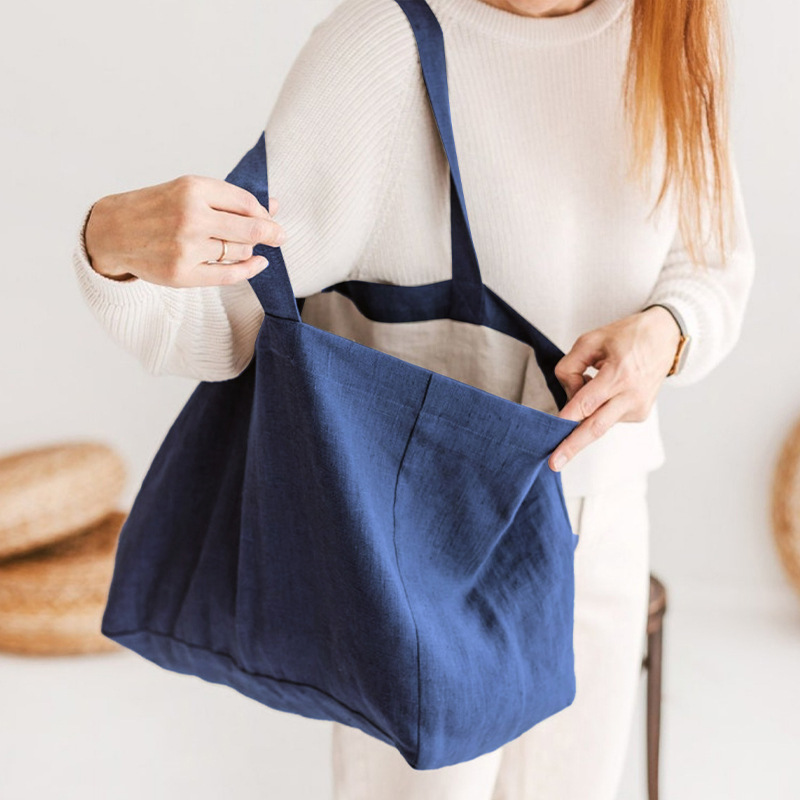 EcoCarry™ | Linen Shopper & Beach Bag - Your Eco-Friend for Everyday!