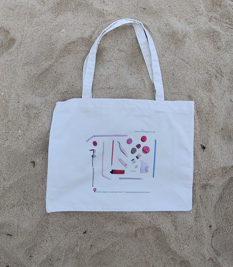 EcoCollected™ | Chaweng Beach Large Tote Bag Your Stylish Shopping Mate & Beach Friend!