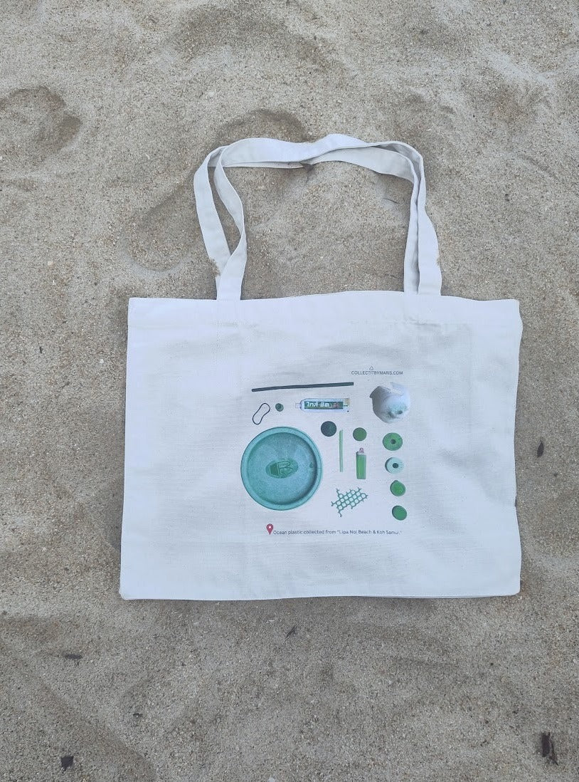 EcoCollected™ | Lipa Noi Beach Large Tote Bag Your Stylish Shopping Mate & Beach Friend!